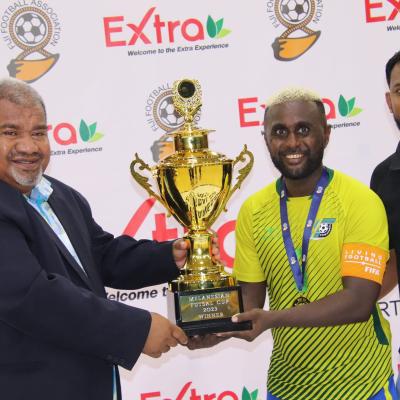 MINISTER SAUKURU  CLOES INAUGURAL MELANESIAN FUTSAL CUP 2023 SOCCER LEAGUE